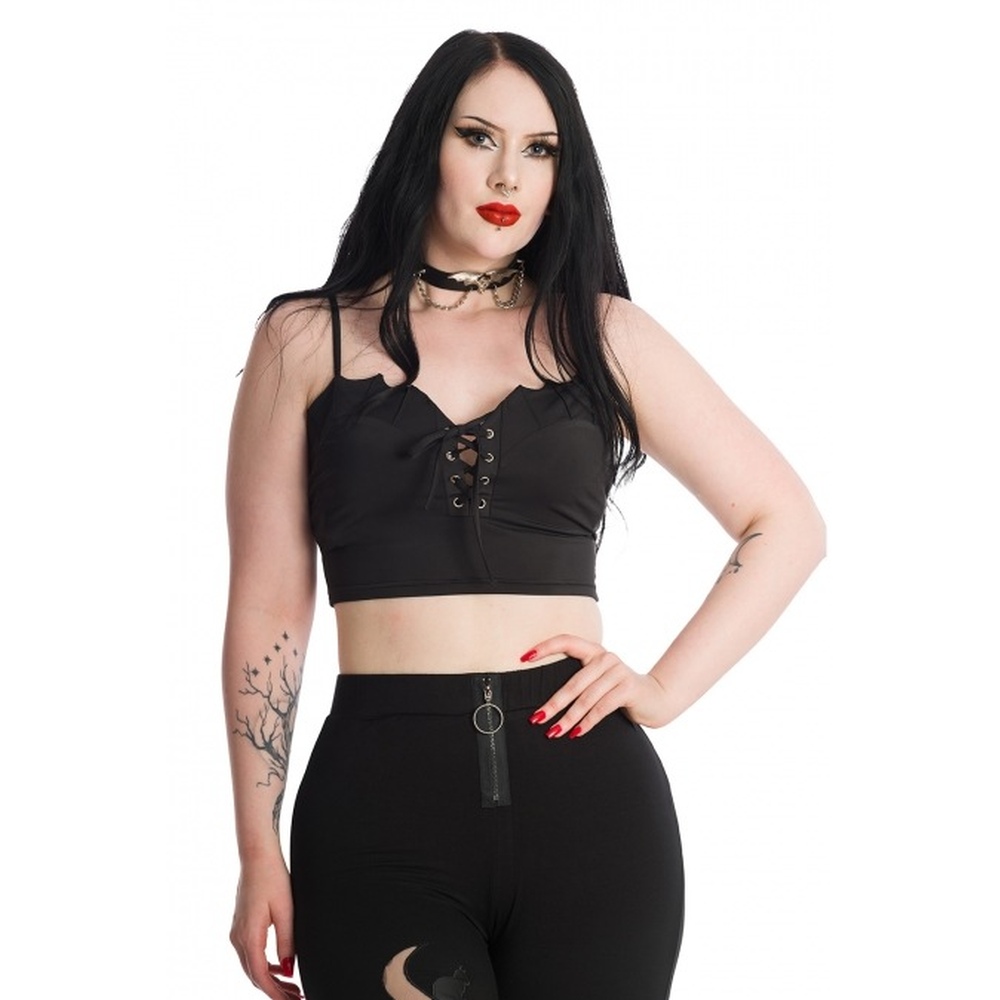 Banned - BERNIA Crop top - Noir